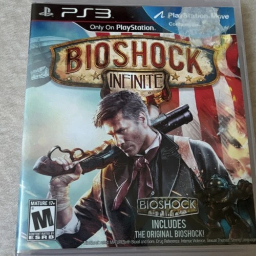 2K Games BioShock Infinite PS3 Game NTSC-U/C Manual Original Bioshock M Rated