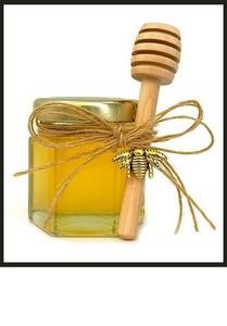 30 Count 1.5 oz Glass Honey Jars, Dippers, Misc. for Baby/Wedding Shower Favors