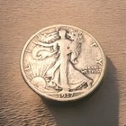 1917-S Reverse Walking Liberty Silver Half Dollar Nice Details*47