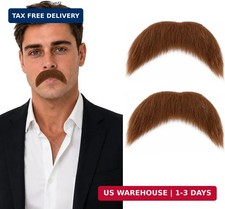 Fake Mustache Eyebrows Set, Self Adhesive, Novelty