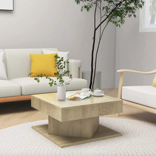 Modern Coffee Wood Accent Table Storage Home Living Room Decor Side End Table