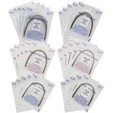 arcos de ortodoncia NiTi Orthodontic Arch Wire Stainless Steel Round Rectangular