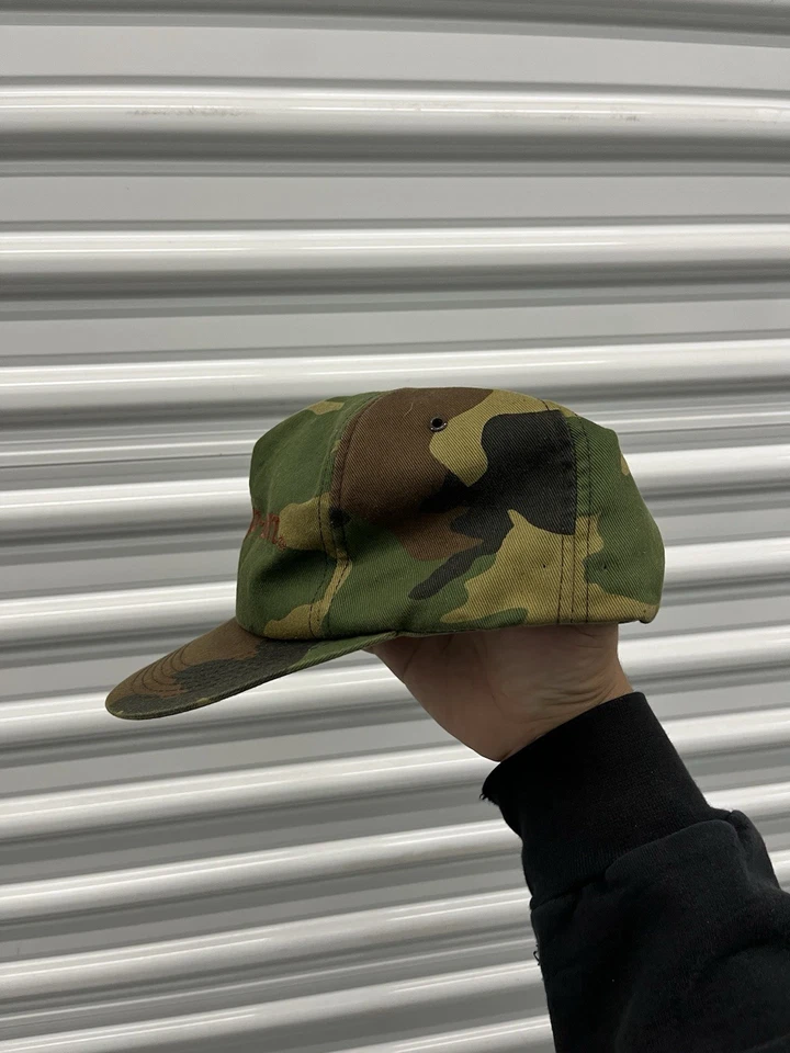 Sombrero a Presión Vintage Años 90 Camuflaje Snap Back K Productos Auto Coche Foto 2 de 4