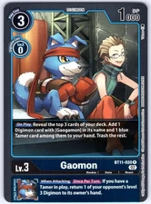 Gaomon Rare Dimensional Phase Foil BT11-020 R NM
