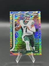 Justin Fields New York Jets 2025 Topps Chrome Pulsar Refractor #237