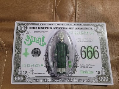 Super7 Ghost Papa Emeritus III - Money Dust 3.75'' ReAction Figure NEW Free Ship