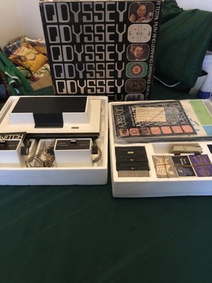 1972 Magnavox Odyssey Console 1TL200 Run 1 ~ Original Box, Untested