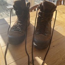 Iturri British Army Boots Desert Brown High Liability Combat Boots UK Size 10M