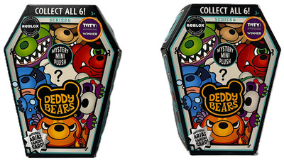 Lot of 2 Deddy Bears Series 6 Mystery Blind Coffin AR /AI Gaming Card 2026 NIB