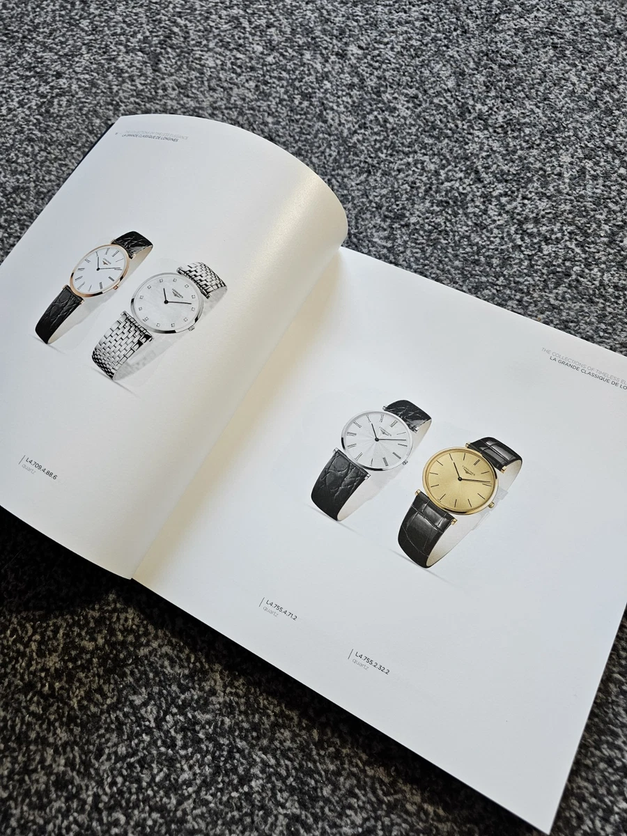 Libro Catálogo Colección Relojes Longines