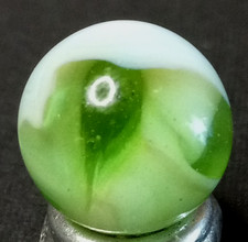 Vintage CAC Christensen Agate Slag Marble .59" Mint Condition 126108