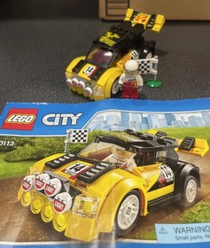 Lego City Rally Car Set 60113 & 60239 Police Car Complete W/ Instructions