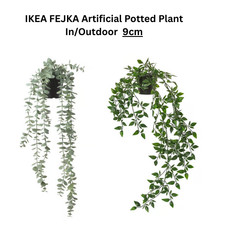 Pianta artificiale in vaso IKEA FEJKA da appendere/eucalipto da interno/esterno 9/58 cm e 9/70 cm