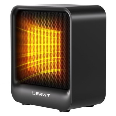 Space Heater, Portable Mini Heater for Indoor Use, 500W Fast Heating Small De...
