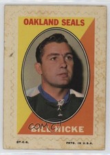 1970-71 Topps Sticker Stamps Bill Hicke 0rd2