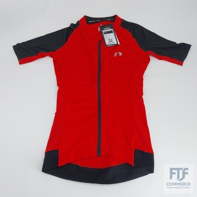 newline Damen Womens XS Core Bike Jersey Shirt, Tango Red, XS EU