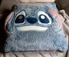 STITCH VERWANDLUNGS-KISSEN/DECKE , 2 IN 1  , PLÜSCH , NEU