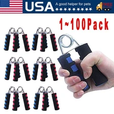 Hand Grip Strength Power Trainer Gripper Strengthener Gym Exerciser Hard Trainer