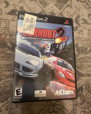 Burnout 2: Point of Impact PS2 E Racing Multiplayer Manual NTSC-U/C
