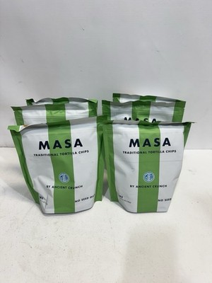 Masa by Ancient Crunch Lime Traditional Tortilla Chips No Seed Oils 5oz 6 Pack