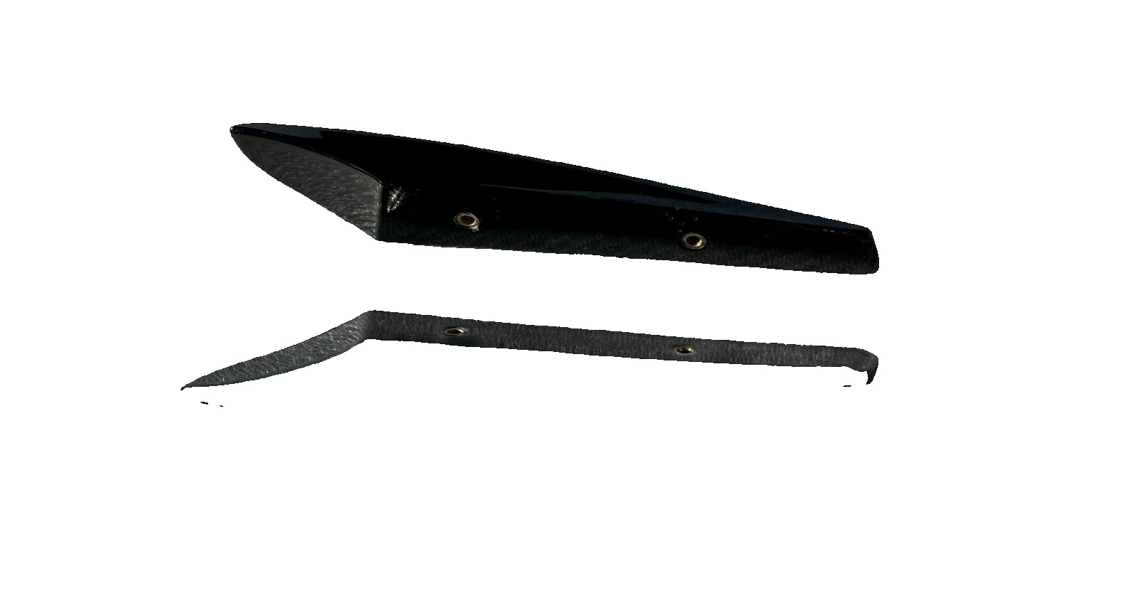 2012-2016 Bentley Continental GT GTC W12 Front Air Guides Spears CF Carbon Fiber