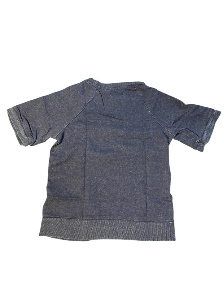 Miki Miette 男孩海军蓝地球日 T 恤全新带标签 6Y — 第 3/4 张图片