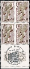 FRANCE 1973  MUSEE POSTAL  Bloc x 4 YT  n° 1782 Neuf ★★ luxe /MNH (A)