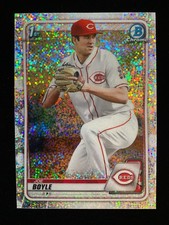 2020 Bowman Chrome Draft JOE BOYLE 1st Rookie SPARKLE REFRACTOR Rays RC SSP