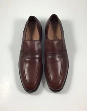 NEW Allen Edmonds Men's Astor Cognac Leather Loafers Sz US 11 AA Made In USA