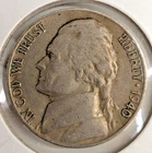 1940 Jefferson Nickel - D Denver - VF