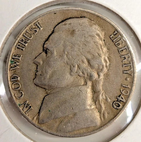 1940 Jefferson Nickel - D Denver - VF