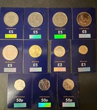 Change Checker UK Coins Bundle &pound;5 X 6, &pound;2 X1 , &pound;1 X1 , 50P X3
