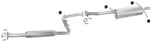 Pot d'échappement Mazda 626