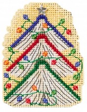 Mill Hill 2026 Winter Holiday Beaded Cross Stitch Kit Book Tree