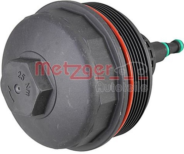 Deckel ÖLfiltergehäUse Metzger Autoteile 2370042 FüR BMW E39 E46 Z3 E83 X3 E61-image