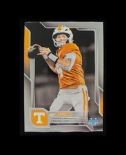 Joey Aguilar 2025 Bowman Chrome University #192 Base QB Prospect Tennessee