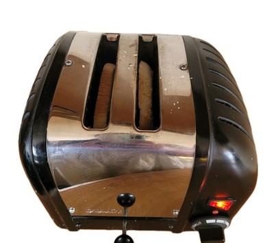 Dualit 2 Scheiben Toaster Schwarz Edelstahl - Modell 2 BROT 