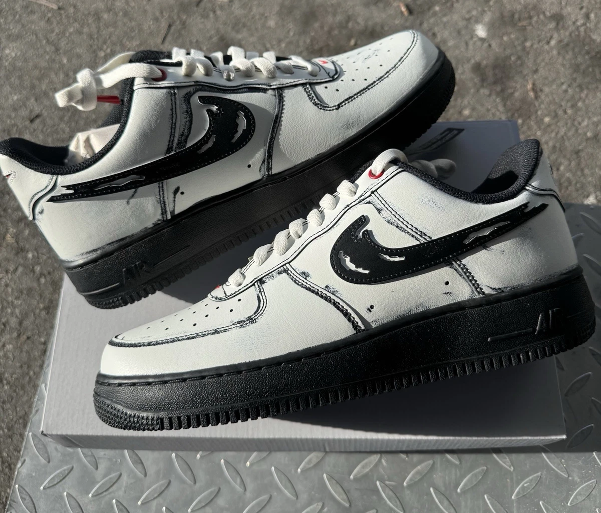 Scream x Nike Air Force 1 Low Ghostface for Sale | Authenticity