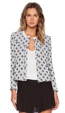 IRO Handi Blazer in White Blue