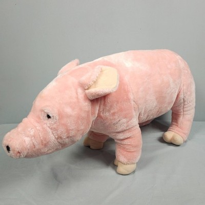 Melissa and Doug Pig Large Plush Life Like Size Stuffed Animal Farm 32 x15 