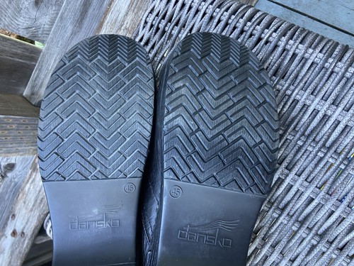 Zuecos Dansko de cuero granulado negro talla 45 11,5/12 - Imagen 11 de 13