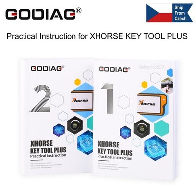 For Xhorse Key Tool Plus IMMO Match Practical Instruction Books For Lo-cksmith
