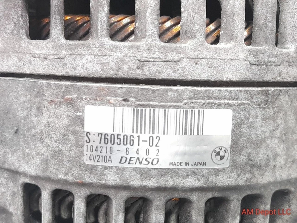 BMW 328i 320i 2013 N20 N26 F30 motor alternador 210 amperios 12317605061 12317605479 Foto 3 de 4