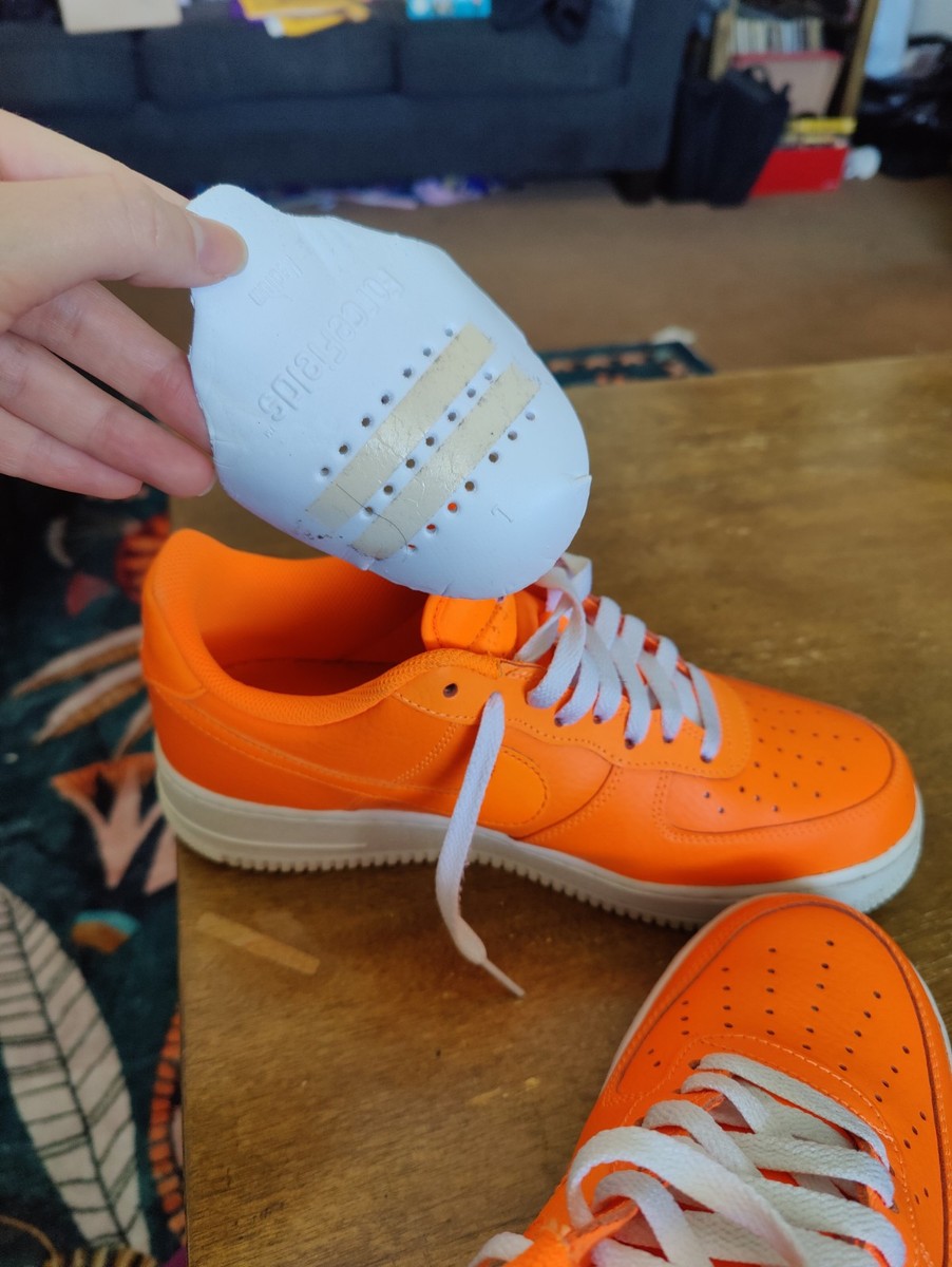 Size 9.5 - Nike Air Force 1 Low Total Orange | eBay