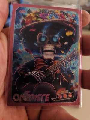 One Piece CCG Brook QR Custom CCG Karte In Top Zustand Aus Endless Treasure