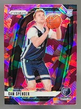 2024-25 Panini Basketball Prizm Cam Spencer Pink Ice #246 RC Memphis Grizzlies