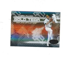 2005 Leaf Certified Materials Gold Team #15 Mark Mulder A's   OAKLAND ATHLETICS