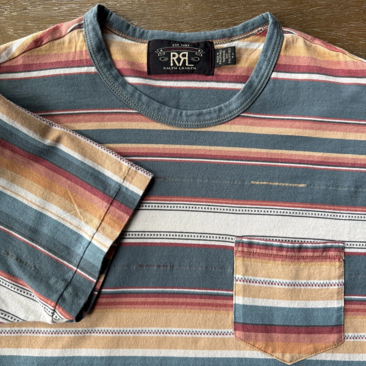 ダブルアールエルストライプ Tシャツ RRL Striped T-Shirts for Men for sale | eBay