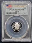 2019 S Roosevelt Dime 10c Silver Graded PCGS PR69DCAM First Strike #93835