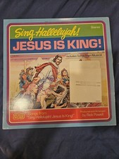 1987 Sing Hallelujah Jesus Is King Rick Powell Christian Vinyl LP Record Ex